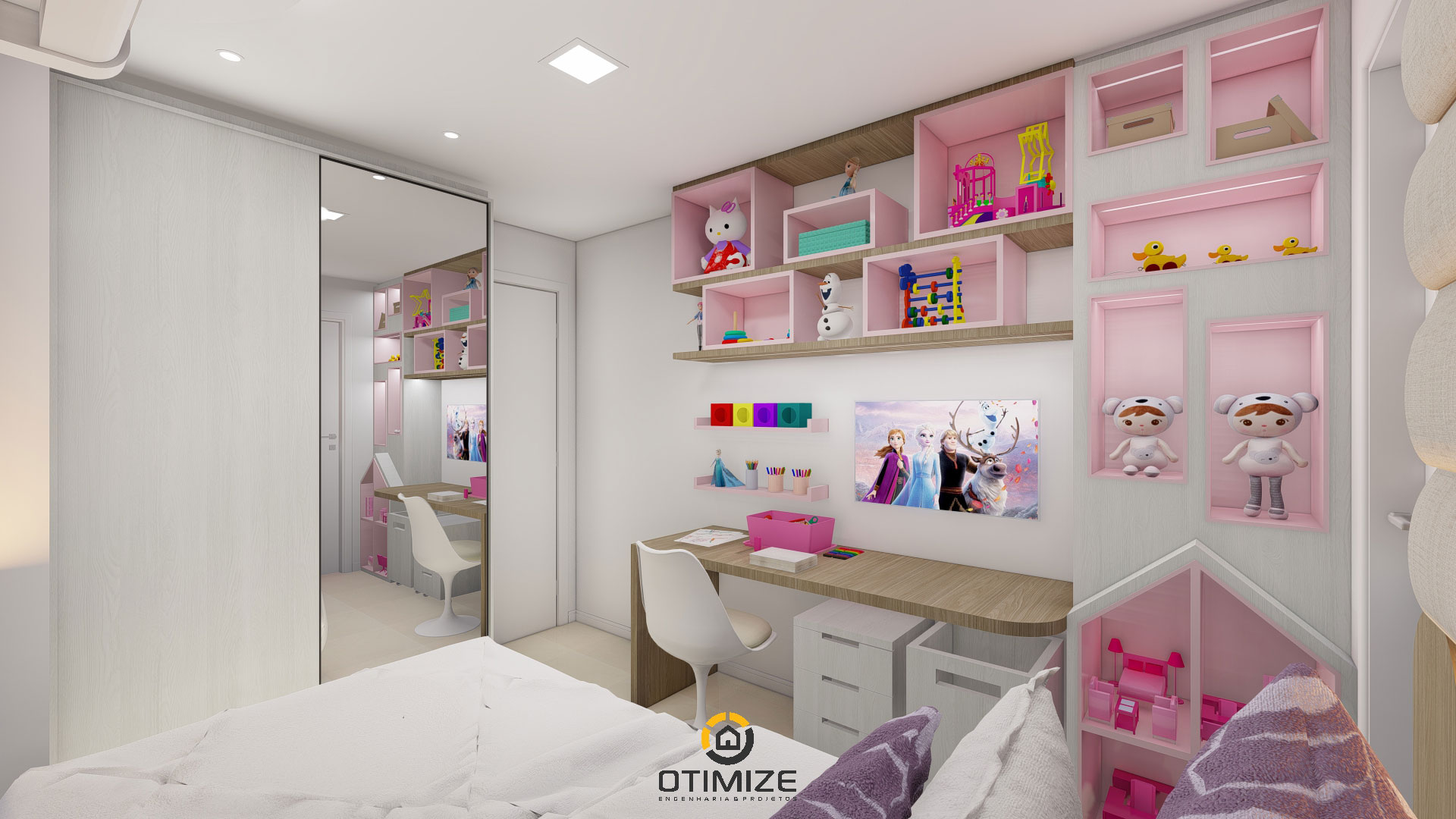 Quarto infantil de menina